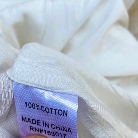 Princess Polly Womens size 4 Company for One white wrap dress-DEFECT👇🏼 - Picture 7 of 9